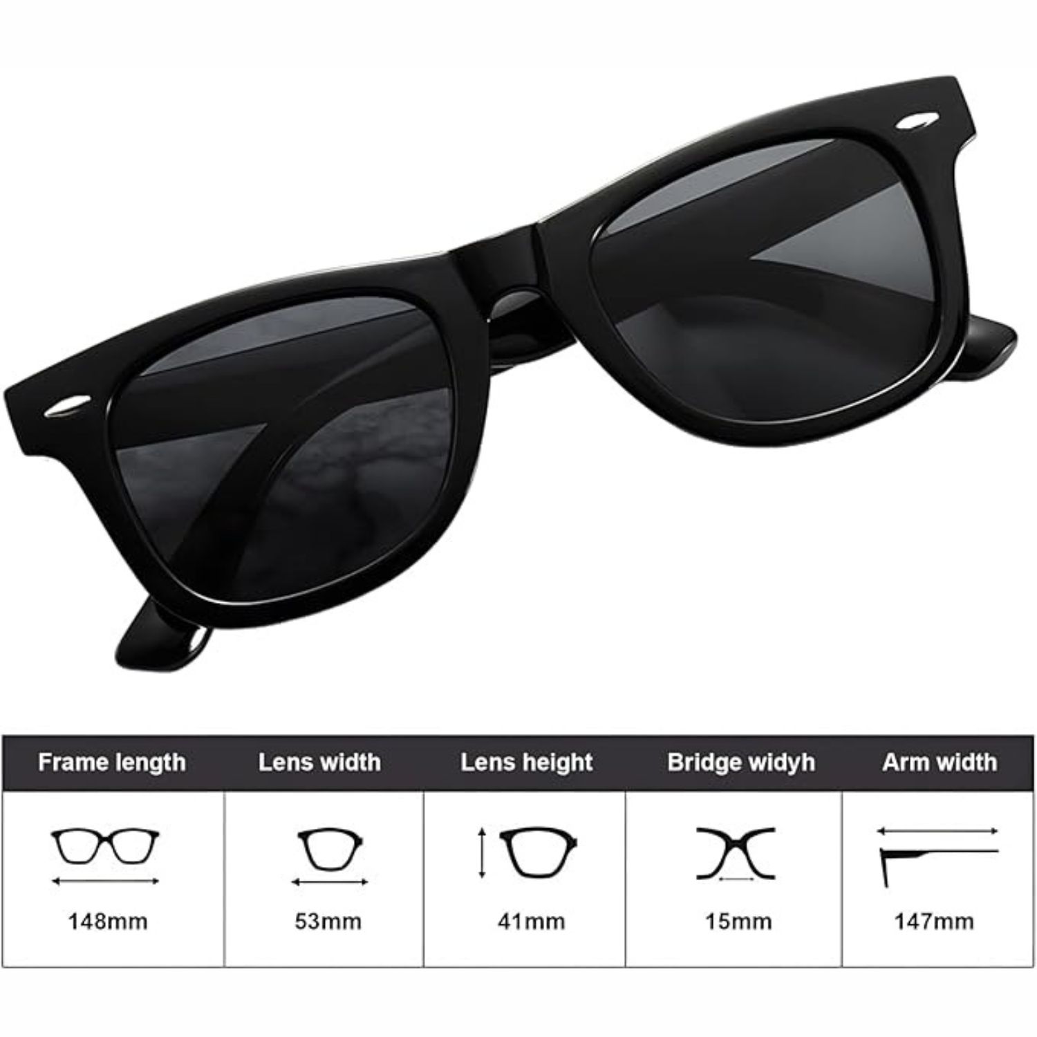 Retro Square Bulk Party Sunglasses