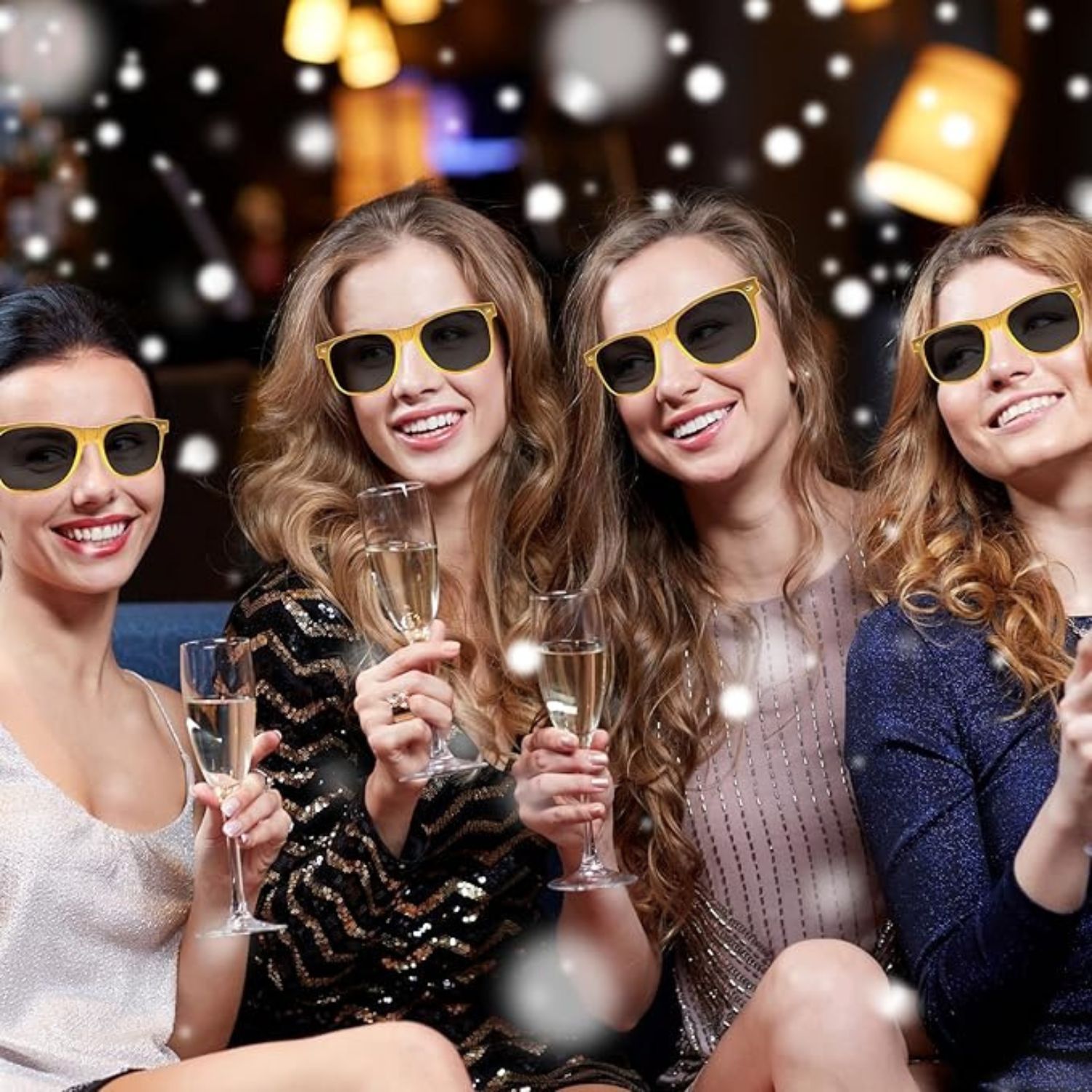 Retro Square Bulk Party Sunglasses: image 1